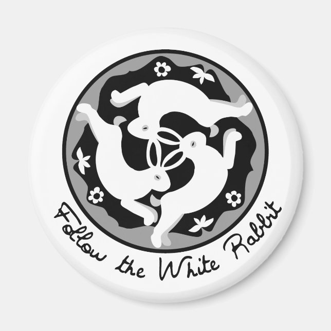 Imã Siga o coelho branco (Frente)