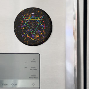 Imã Sigilo de Geometria Sagrada