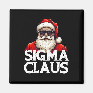 Imã Sigma Claus Papais noeis Engraçado Natal Rizz Rizz