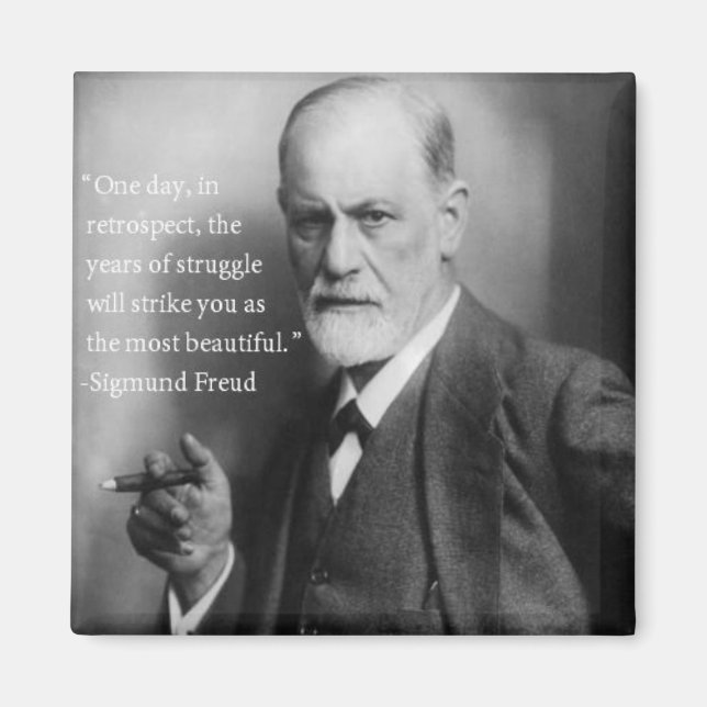 Imã Sigmund Freud Cote Magnet 2 (Frente)
