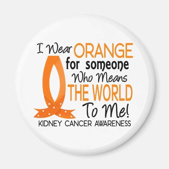 Imã Significa O Mundo Para Mim Câncer de rim (Frente)