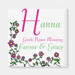 Imã Significado conhecido, Hanna, favor & benevolênci