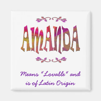 Imã Significado de Amanda Magnet