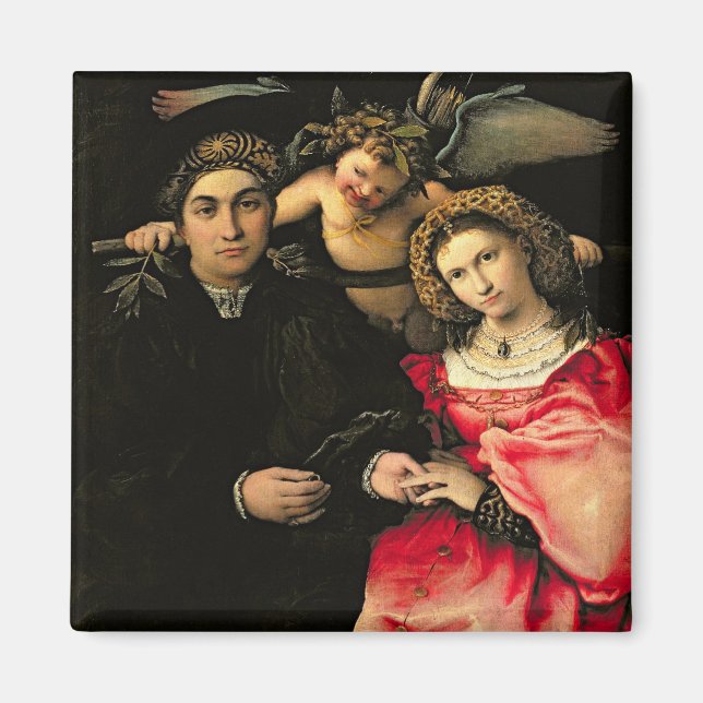 Imã Signor Marsilio Cassotti e sua Esposa, Faustina (Frente)