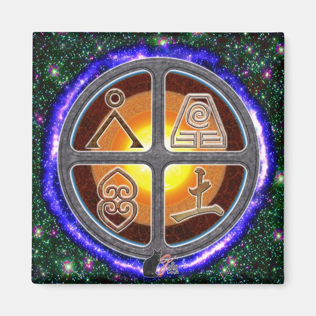 Imã Signos da Terra (Frente)