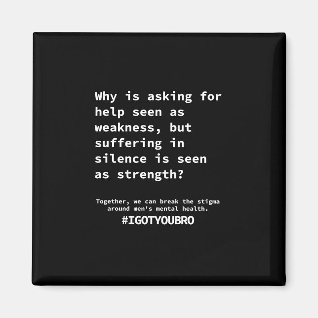 Imã Silence No More Sticker (Frente)