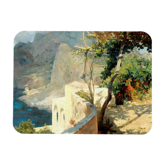 Ímã Silenciosa tarde de verão em Capri, Brioschi Othma (Horizontal)