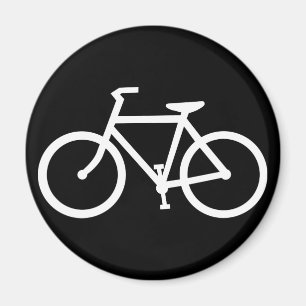 Imã silhueta da bicicleta