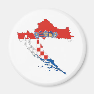 Imã silhueta da forma do mapa da bandeira de país de