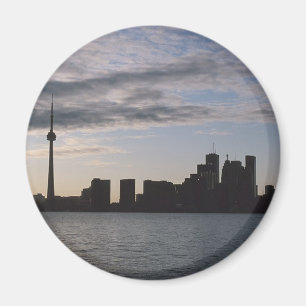 Imã Silhueta da skyline de Toronto