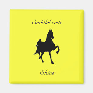 Imã Silhueta de Cavalo de Saddlepurga