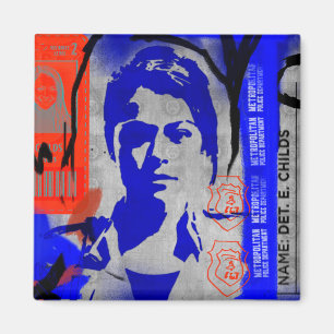 Imã Silhueta órfão do preto   Beth Childs