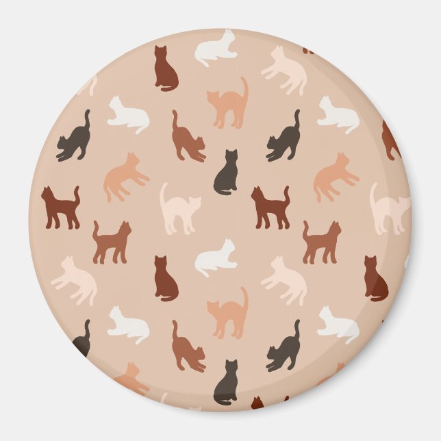 Imã Silhute de gato (Frente)