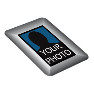 Ímã Silver enquadra seu Modelo de Magnet de Foto Premi