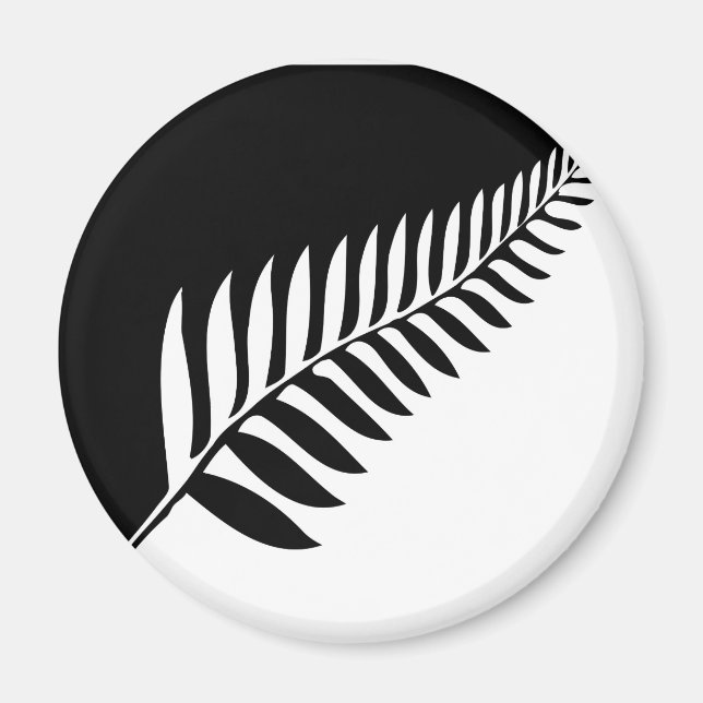 Imã Silver Fern da Nova Zelândia (Frente)