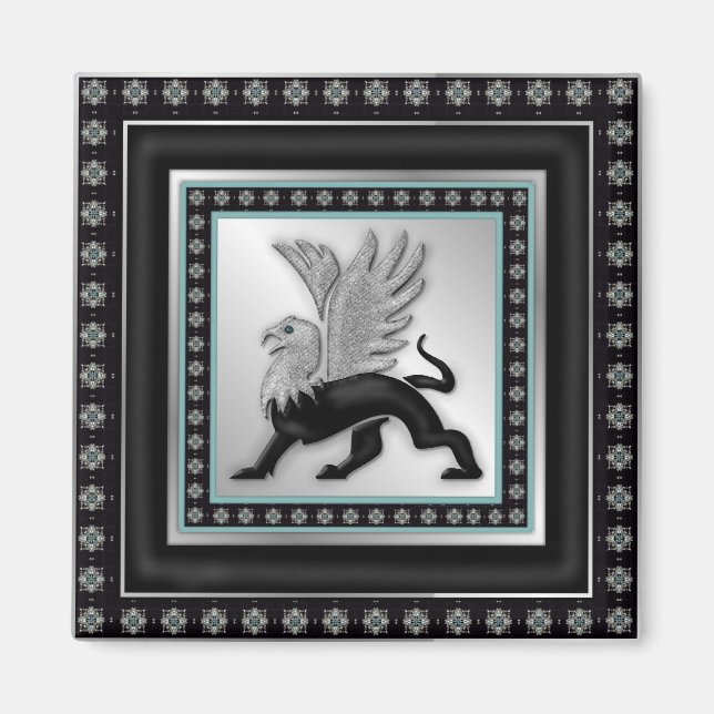 Imã Silver Griffin (Frente)