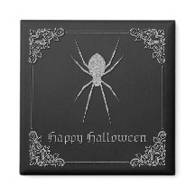 Silver Spider Halloween
