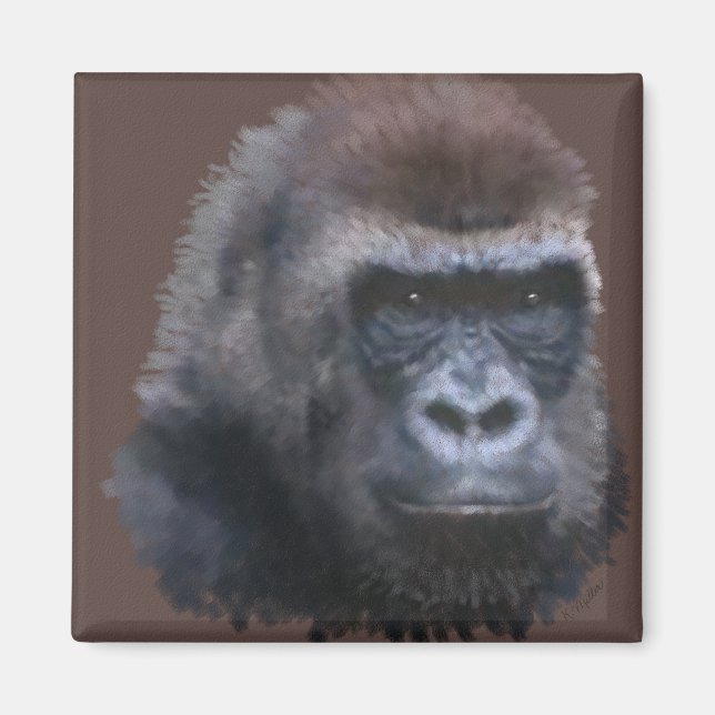 Imã Silverback Gorilla (Frente)