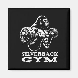 Imã Silverback Gym Gorilla Weighhing Workout Fitne