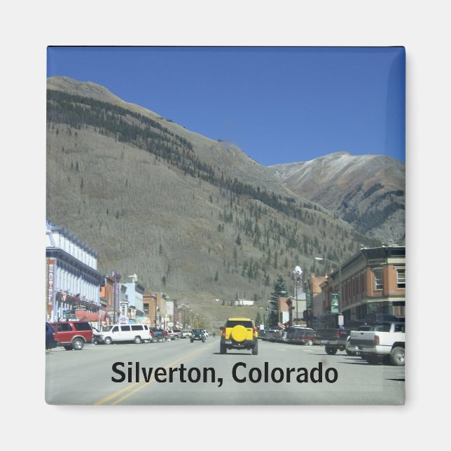 Imã Silverton Colorado Magnet (Frente)
