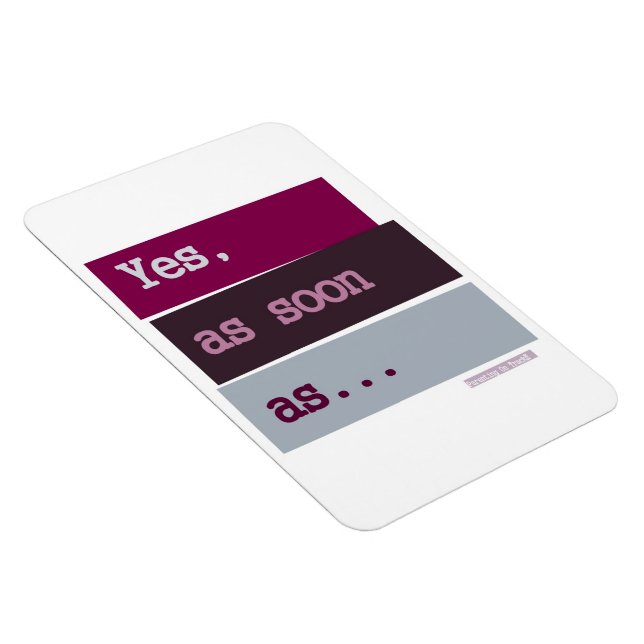 Ímã Sim. Assim que...PURPLE MAGNET (Lado Direito)