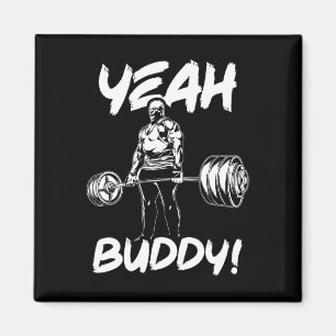 Imã Sim Buddy - Ronnie Coleman Bodybuilding Gym Motive