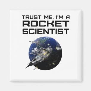 Imã Sim, é o Rocket Science Funny Aerospace