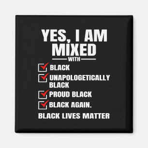 Imã Sim, eu sou um Vinheta Preto para Vidas Mistas