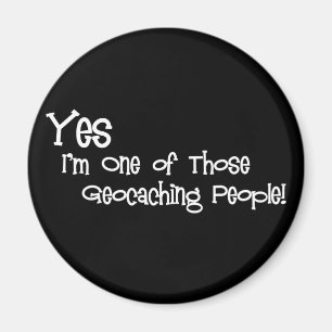 Imã Sim, eu sou uma daquelas pessoas de Geocaching!