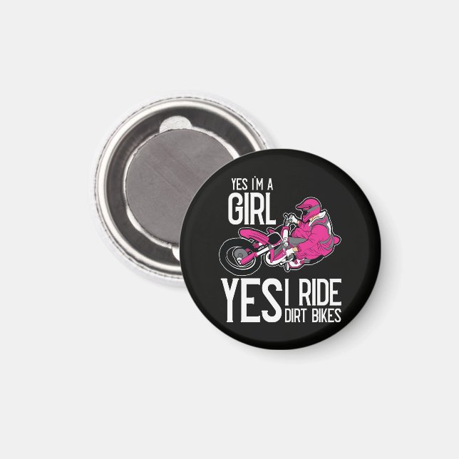 Imã Sim, eu sou uma garota Sim, eu ando de moto de ter (Front/Back)