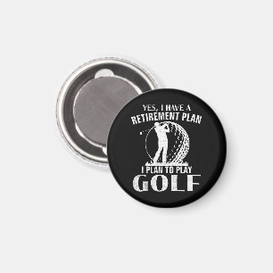 Imã Sim Eu Tenho Um Plano De Aposentadoria Golfe Golfe
