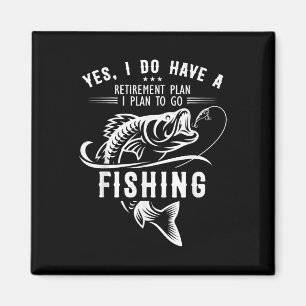 Imã Sim, eu tenho um plano de aposentadoria pescando p