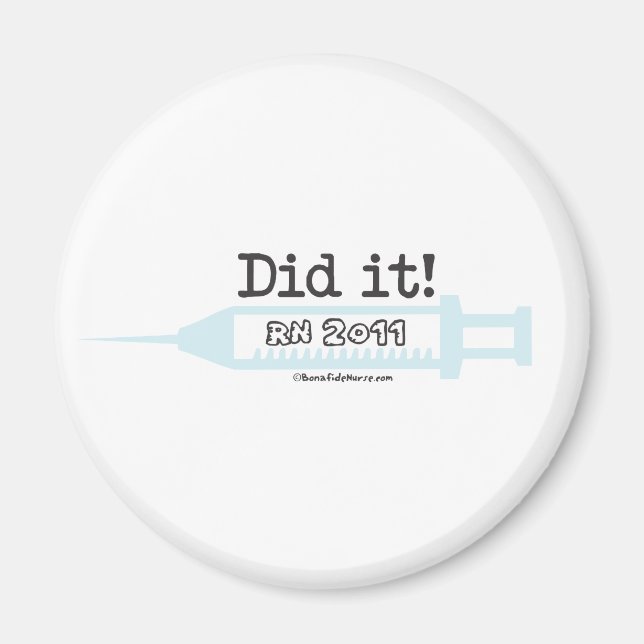 Imã Sim! FORMANDO de Enfermeiro RN 2012 (Frente)