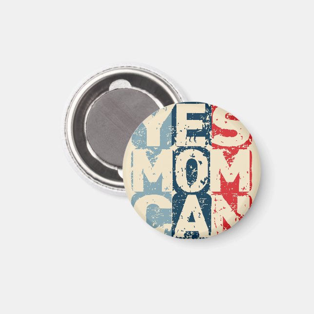 Imã Sim Mãe Pode (Front/Back)