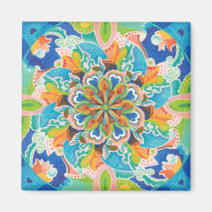 Imã Sim Mandala Refrigeradora Magnet