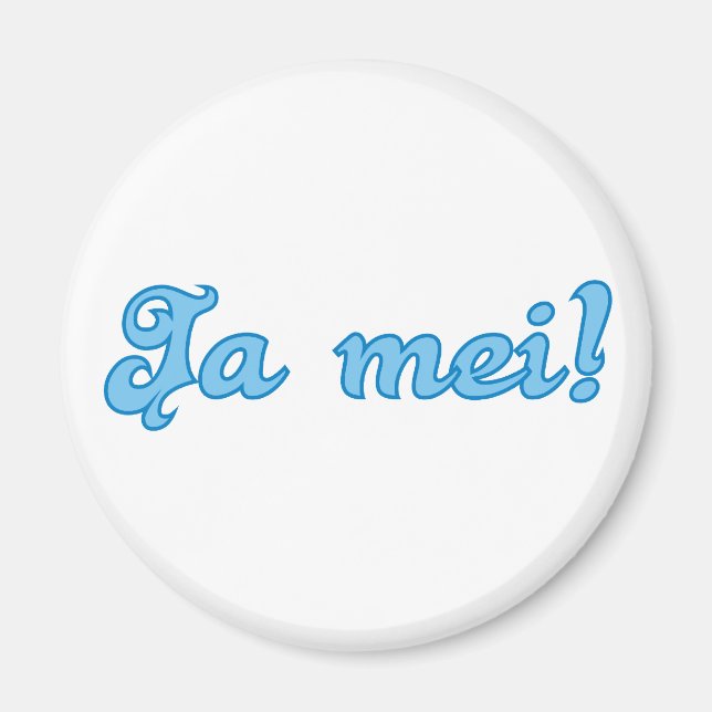 Imã sim mei Baviera bávaras bávaras bavaria (Frente)