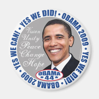 Imã Sim, nós fizemos o Presidente Obama Magnet