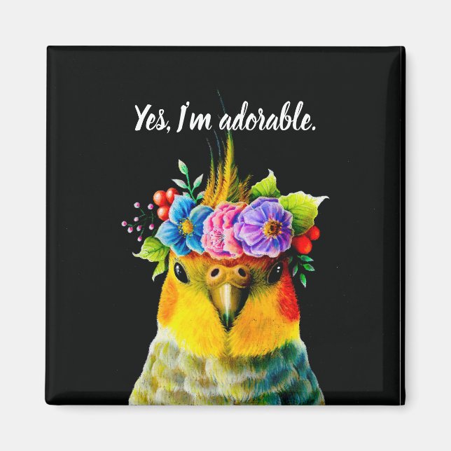 Imã Sim, sou adorável. (Frente)