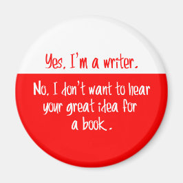 Imã Sim, sou escritora.