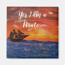 Sim, sou um pirata