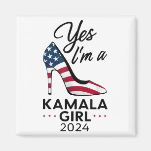 Imã Sim Sou Uma Kamala Girl Stilettos High Heel Harris