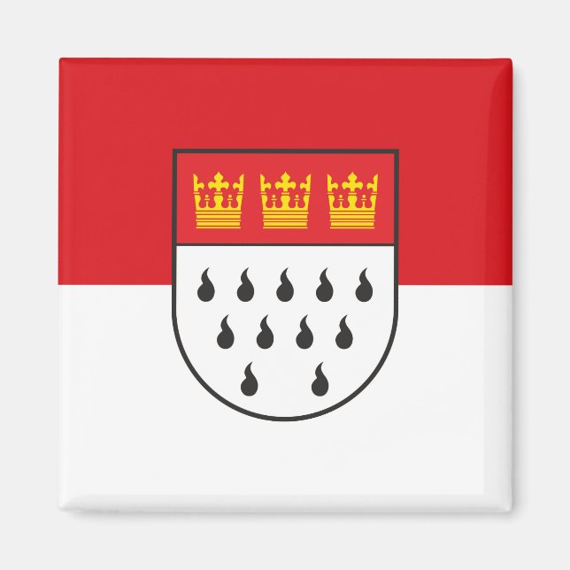 Imã Símbolo alemão da cidade de Koln Colônia Colônia C (Frente)