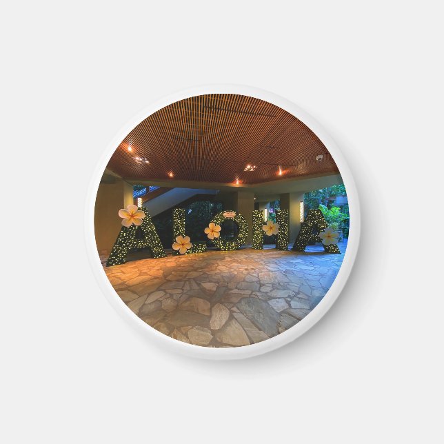 Imã Símbolo Aloha #2 Magnet (Frente)