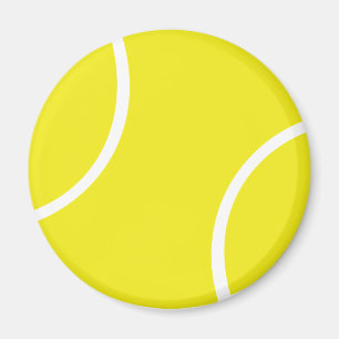 Imã Símbolo amarelo da bola de tênis