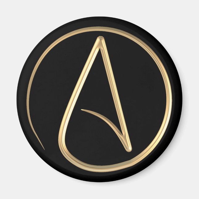 Imã Símbolo ateu (Frente)