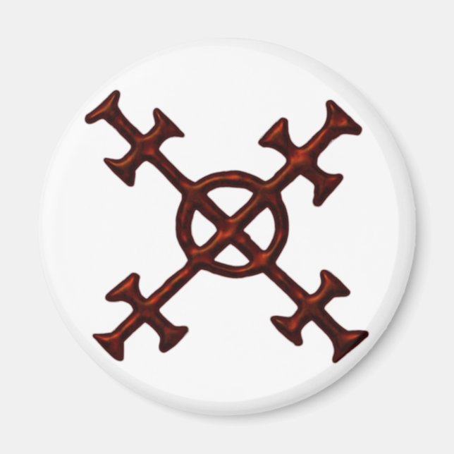 Imã Símbolo caos (Frente)