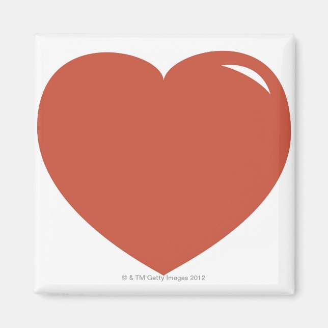 Imã Símbolo cardíaco (Frente)