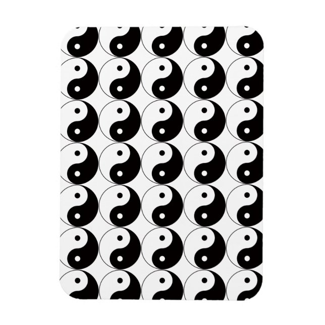 Ímã Símbolo Chinês Yin Yang Tai Ji (Vertical)