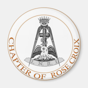 Imã Símbolo cor-de-rosa de Croix
