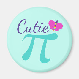Imã Símbolo Cutie Pi Math Pun